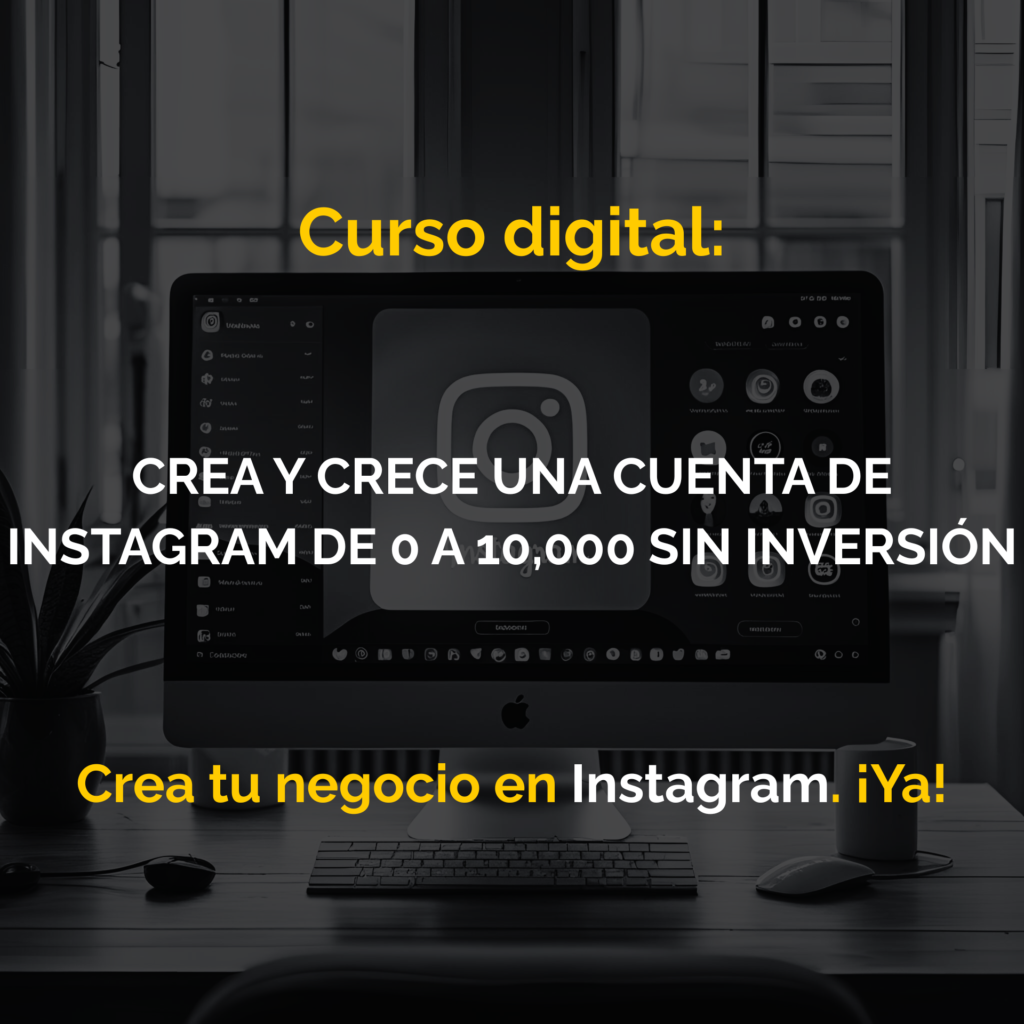 CREA Y CRECE UNA CUENTA DE INSTAGRAM DE 0 A 10,000 SIN INVERSIÓN
