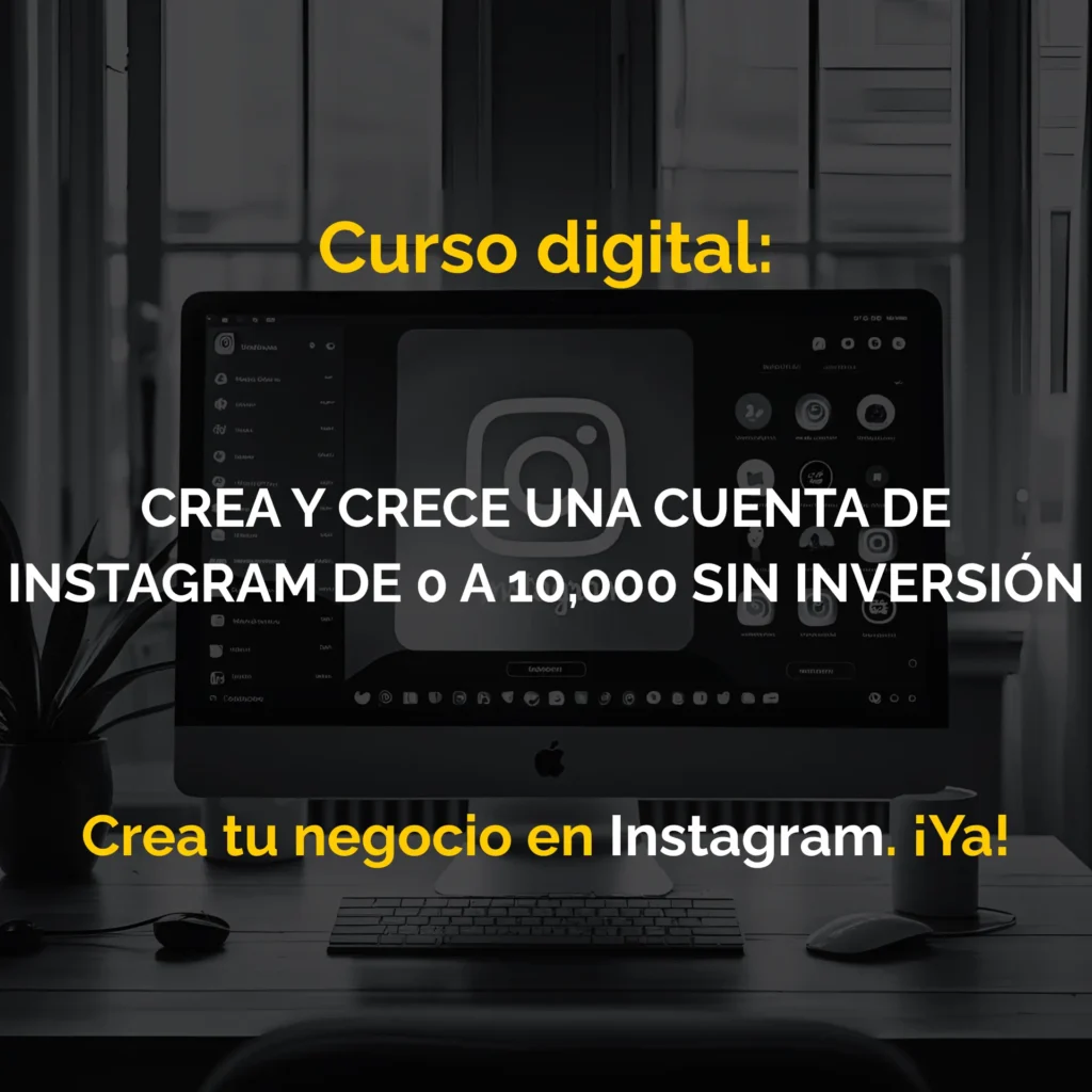 CREA Y CRECE UNA CUENTA DE INSTAGRAM DE 0 A 10,000 SIN INVERSIÓN