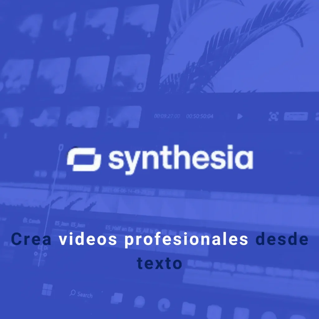 SYNTHESIA IO: Videos de estudio sin cámaras